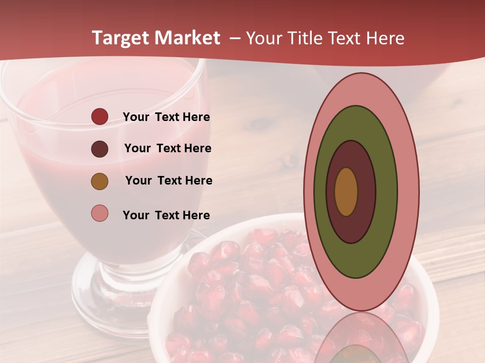 Cutting Exotic Superfruit PowerPoint Template