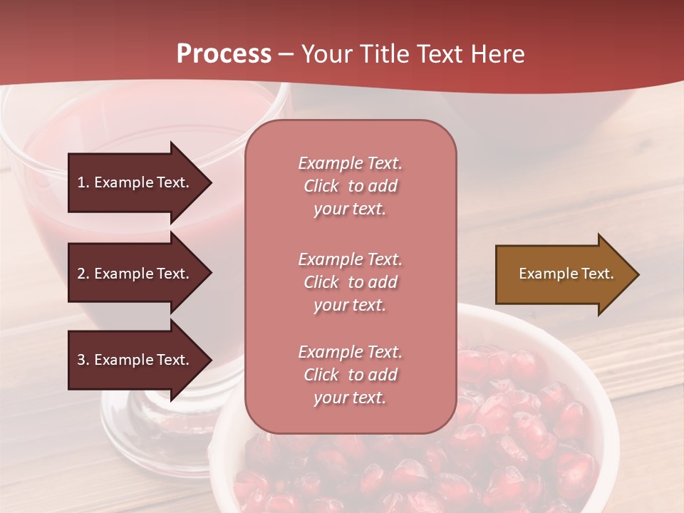 Cutting Exotic Superfruit PowerPoint Template