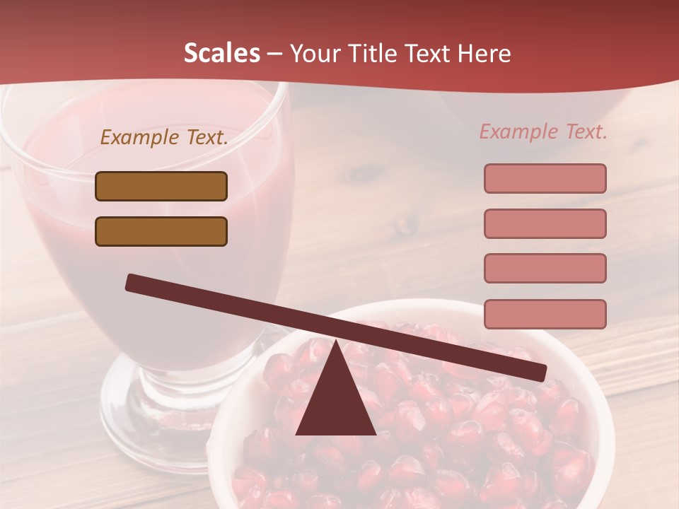 Cutting Exotic Superfruit PowerPoint Template