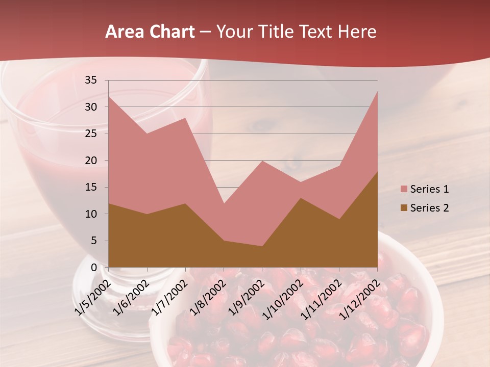Cutting Exotic Superfruit PowerPoint Template