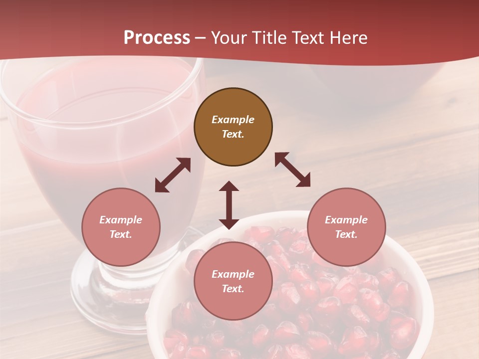 Cutting Exotic Superfruit PowerPoint Template