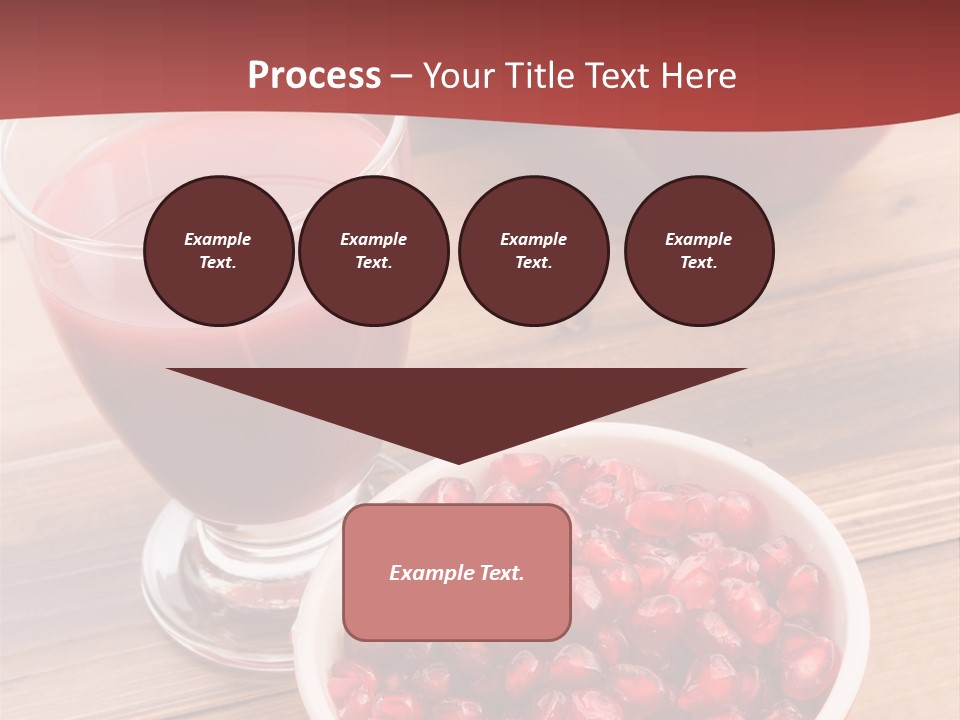 Cutting Exotic Superfruit PowerPoint Template