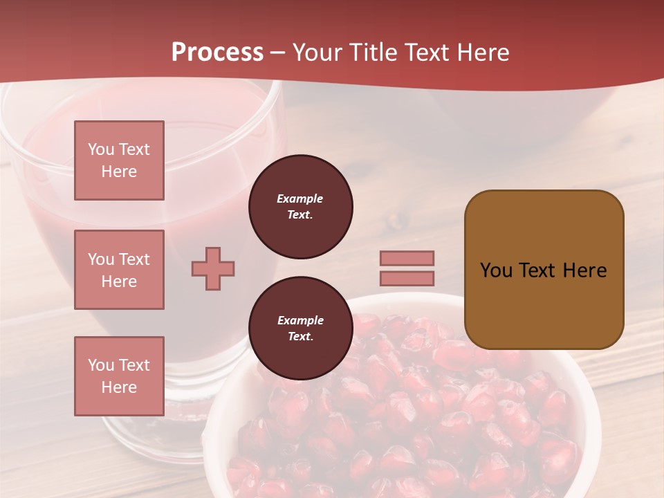 Cutting Exotic Superfruit PowerPoint Template