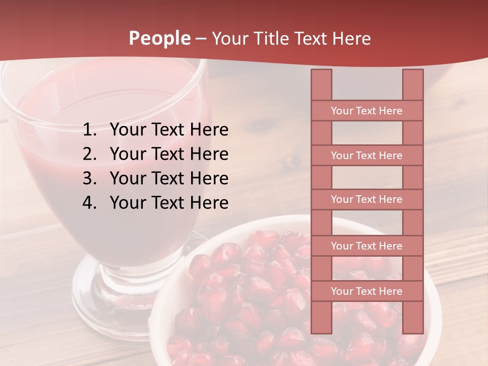 Cutting Exotic Superfruit PowerPoint Template