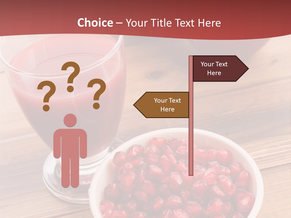 Cutting Exotic Superfruit PowerPoint Template