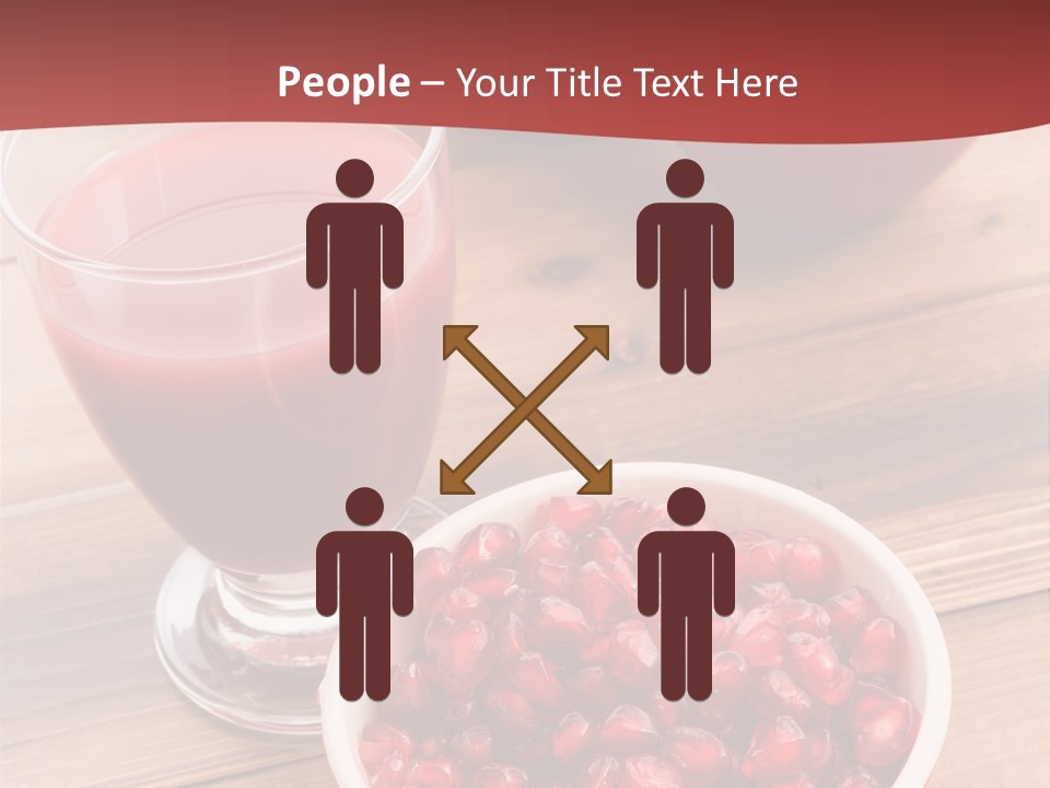 Cutting Exotic Superfruit PowerPoint Template