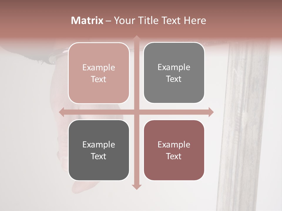 Jail Busted Cuff PowerPoint Template