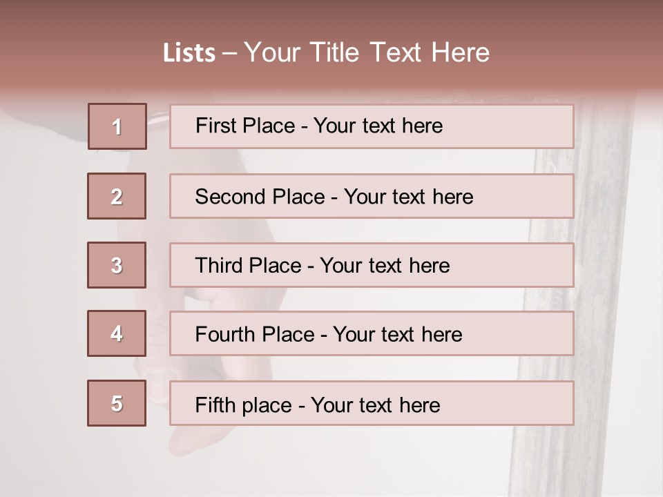 Jail Busted Cuff PowerPoint Template
