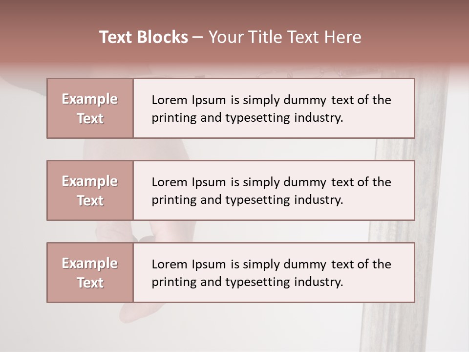 Jail Busted Cuff PowerPoint Template