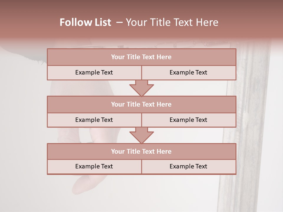 Jail Busted Cuff PowerPoint Template