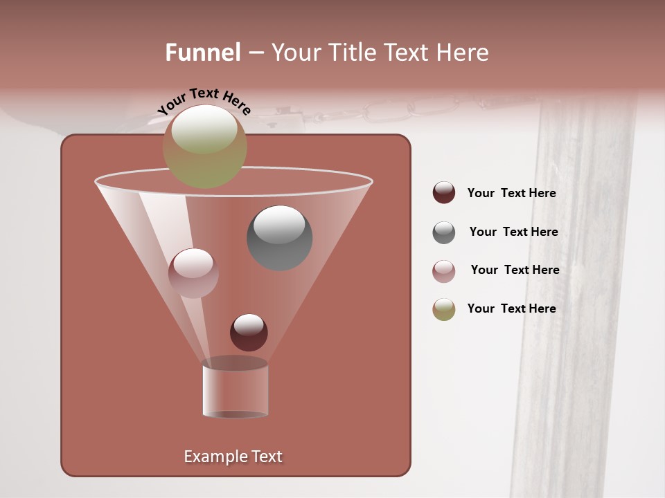 Jail Busted Cuff PowerPoint Template
