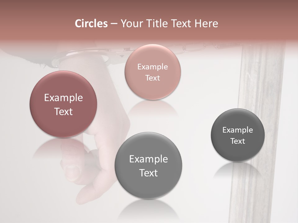 Jail Busted Cuff PowerPoint Template