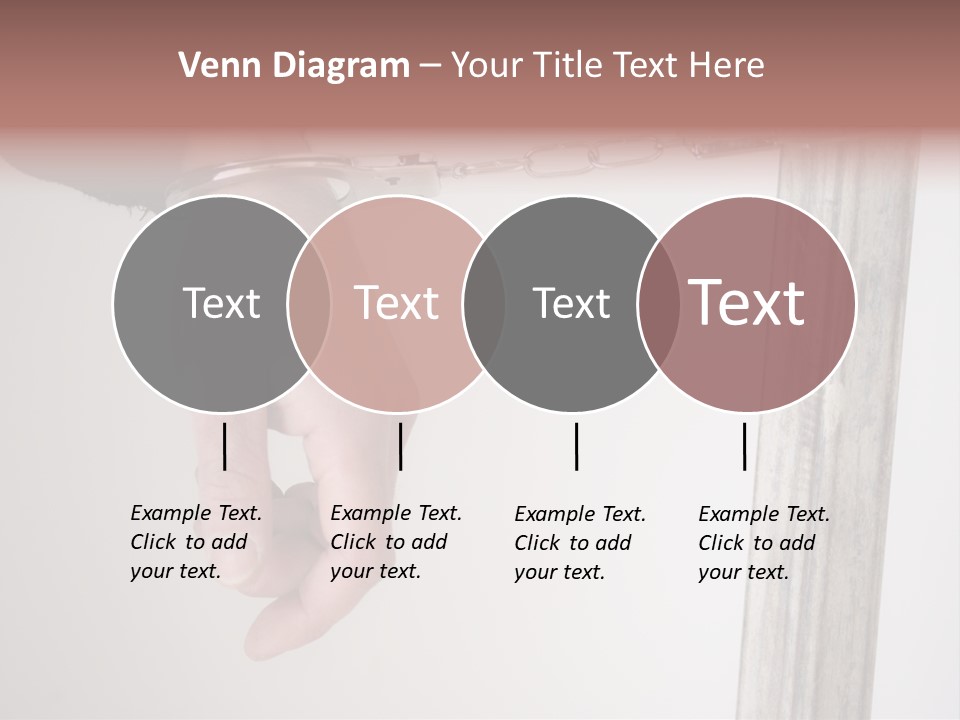 Jail Busted Cuff PowerPoint Template