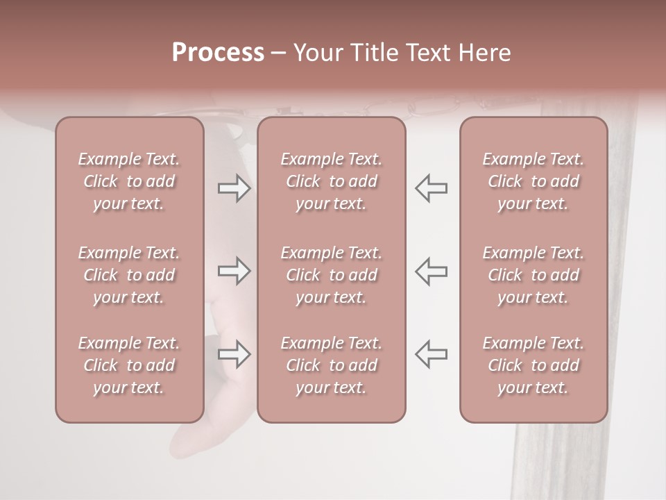 Jail Busted Cuff PowerPoint Template