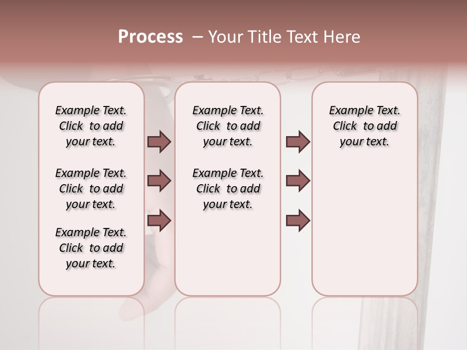 Jail Busted Cuff PowerPoint Template