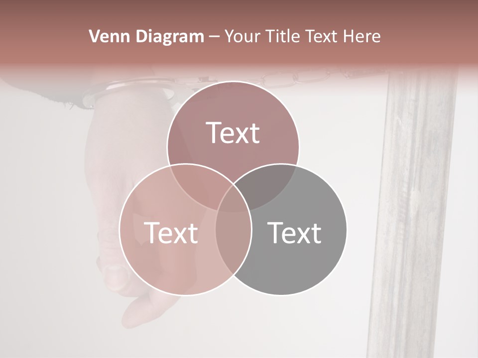 Jail Busted Cuff PowerPoint Template