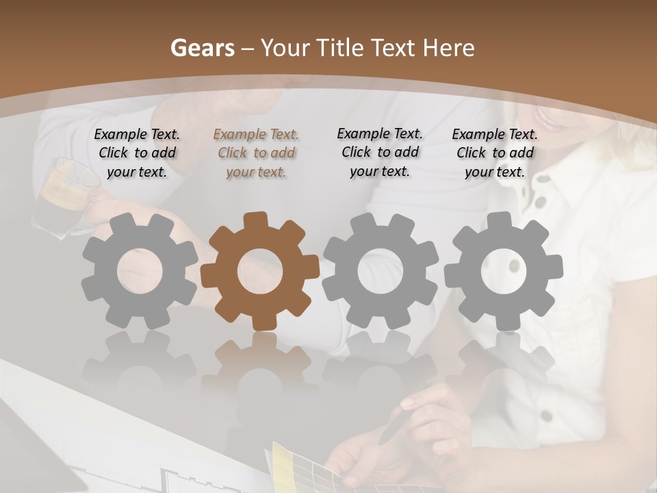 Indoors  Years Married PowerPoint Template