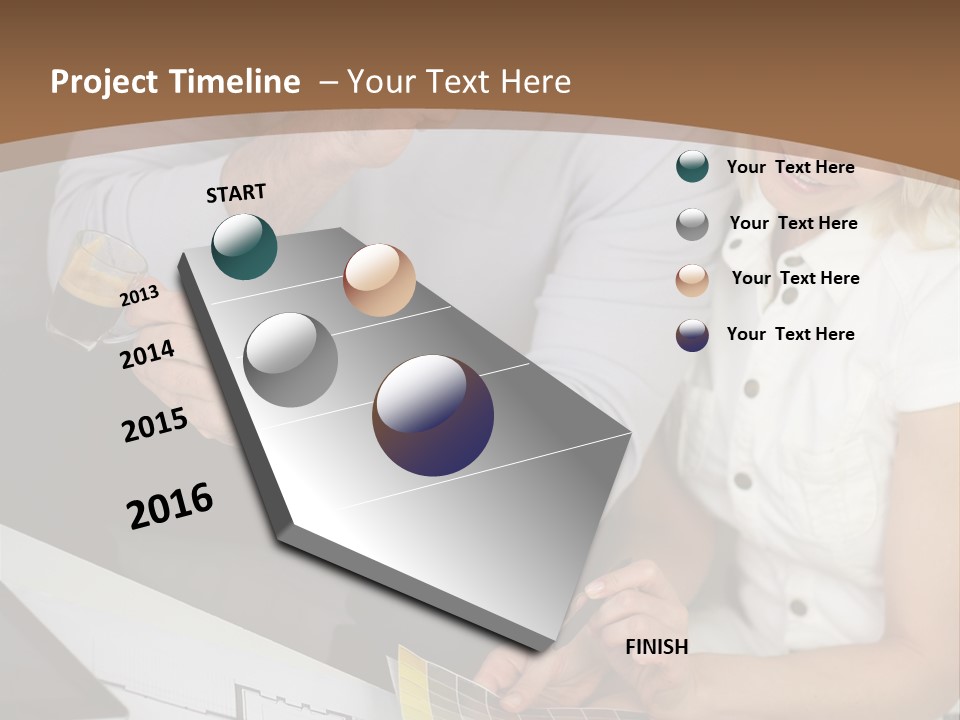 Indoors  Years Married PowerPoint Template