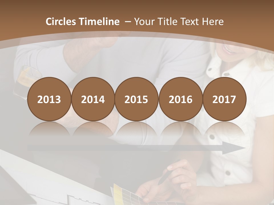 Indoors  Years Married PowerPoint Template