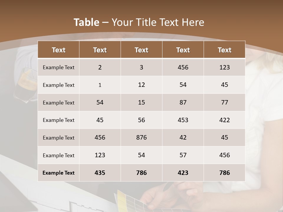 Indoors  Years Married PowerPoint Template