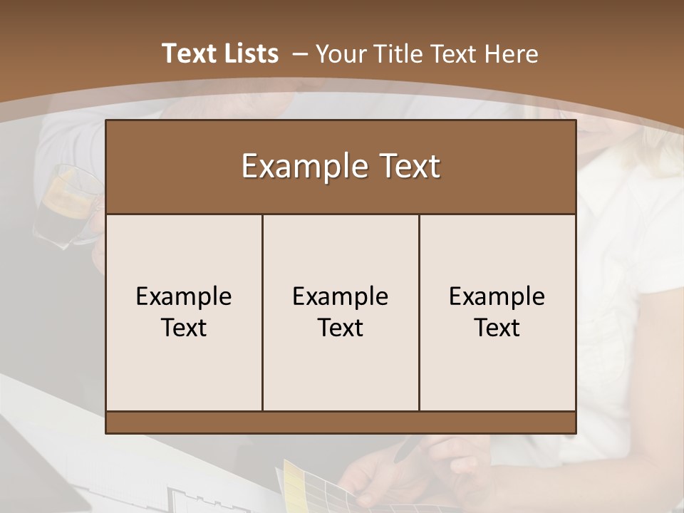 Indoors  Years Married PowerPoint Template