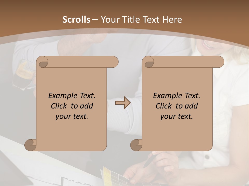 Indoors  Years Married PowerPoint Template