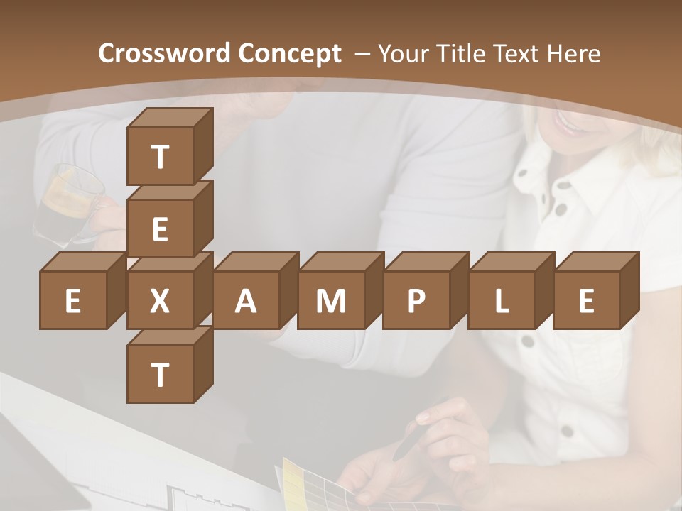 Indoors  Years Married PowerPoint Template