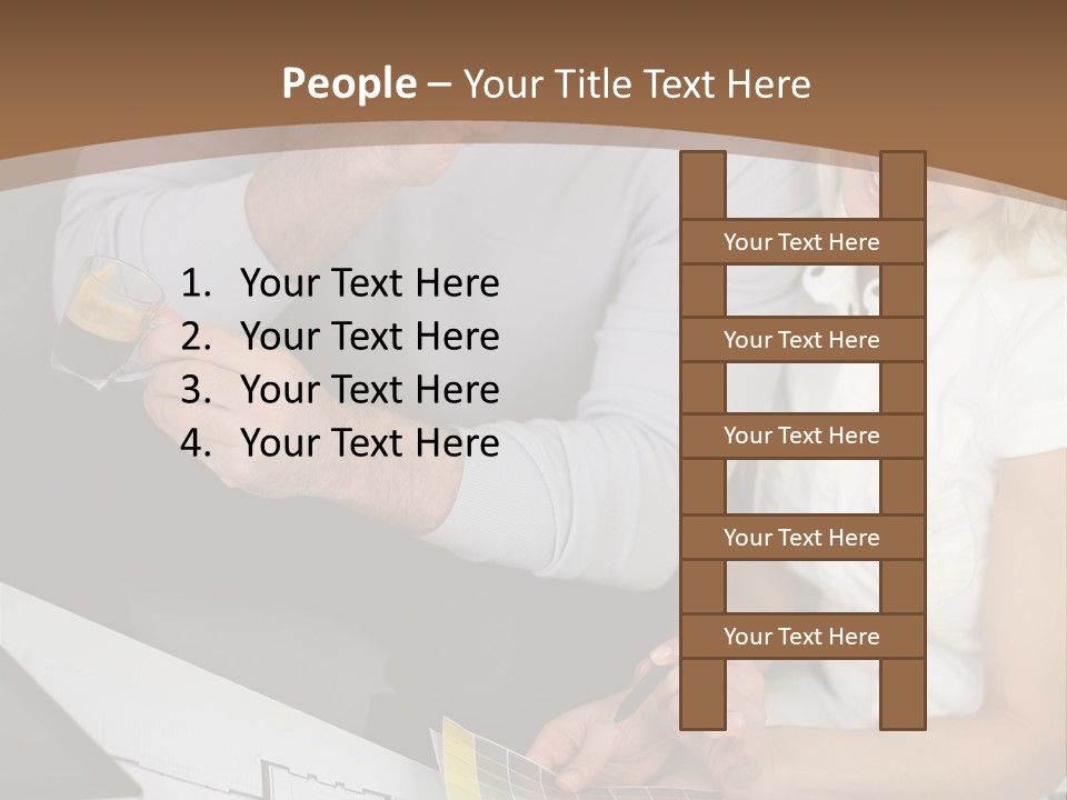Indoors  Years Married PowerPoint Template