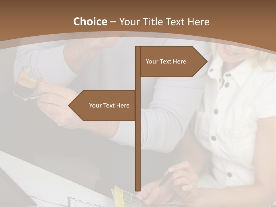 Indoors  Years Married PowerPoint Template