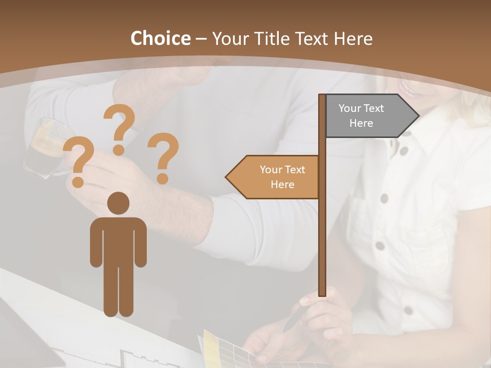 Indoors  Years Married PowerPoint Template