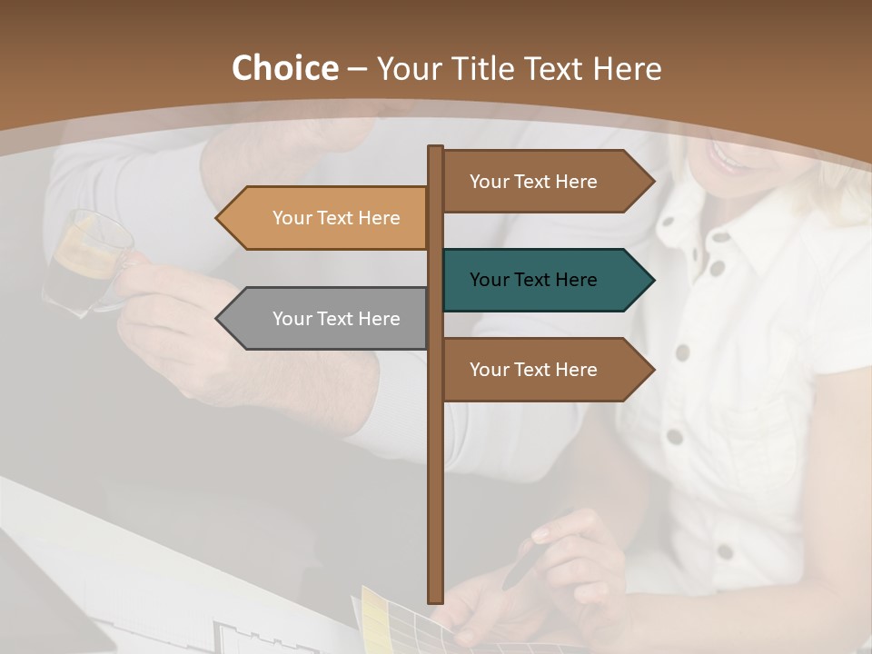Indoors  Years Married PowerPoint Template