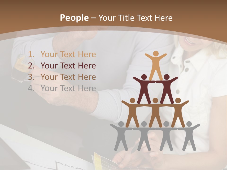 Indoors  Years Married PowerPoint Template