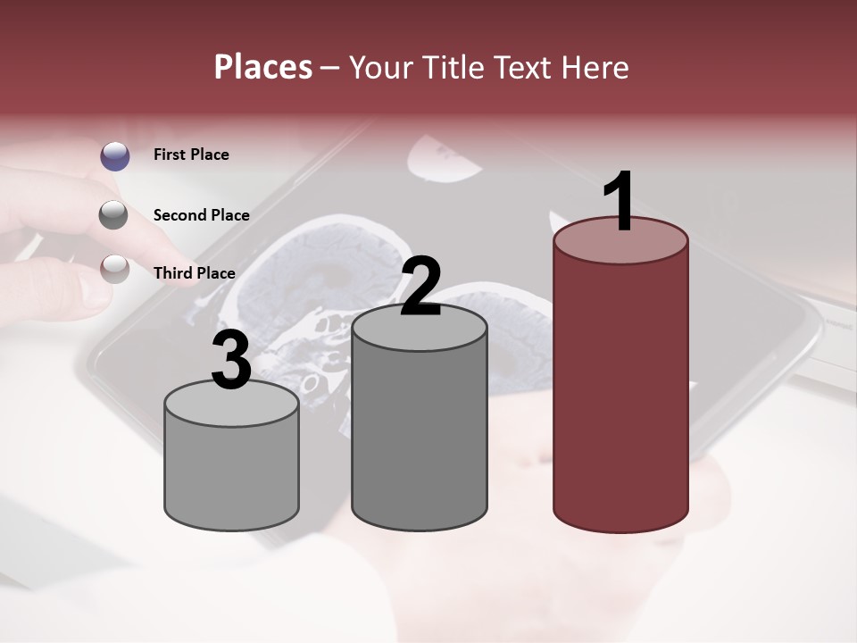 Record New Hand PowerPoint Template