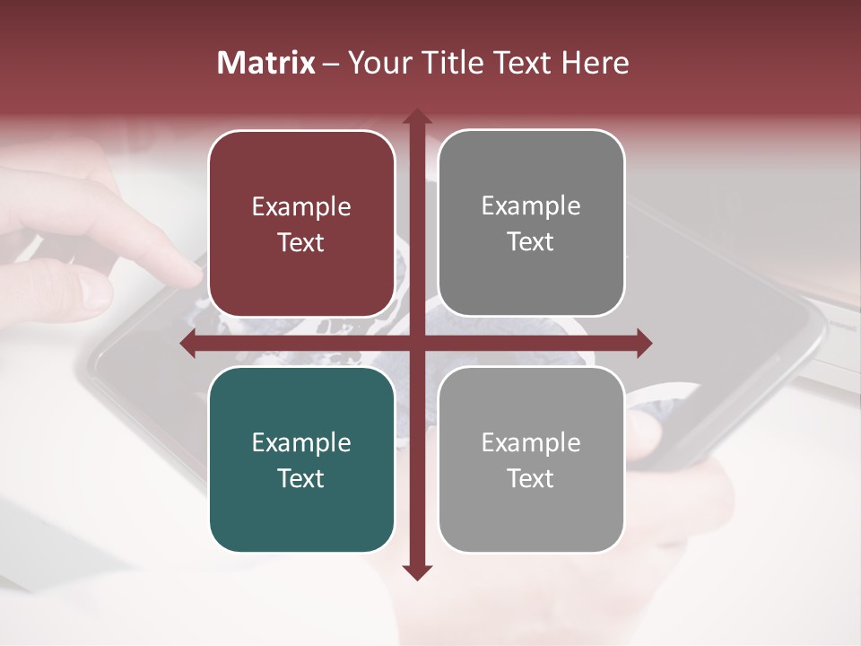 Record New Hand PowerPoint Template