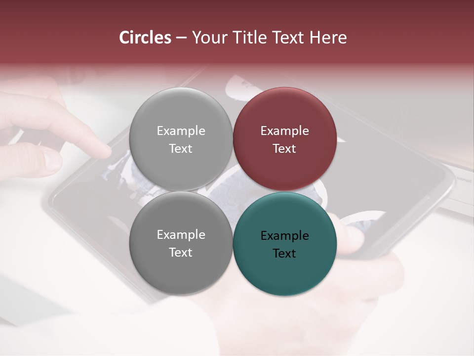 Record New Hand PowerPoint Template