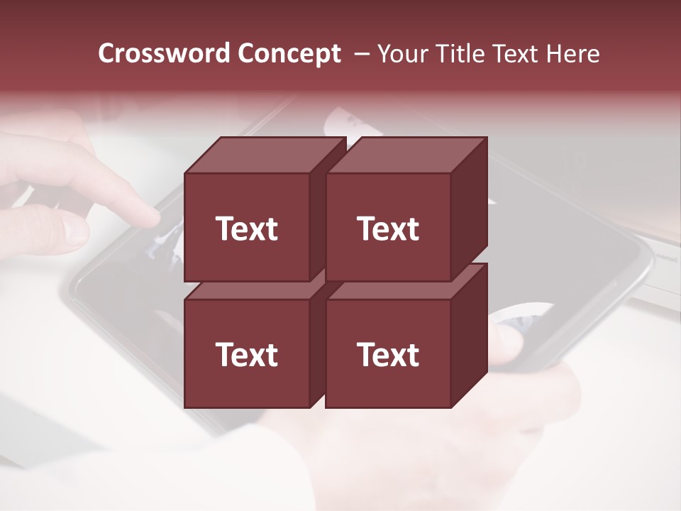 Record New Hand PowerPoint Template