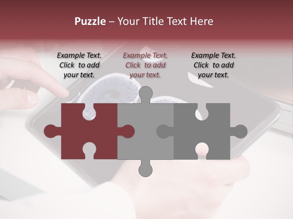 Record New Hand PowerPoint Template