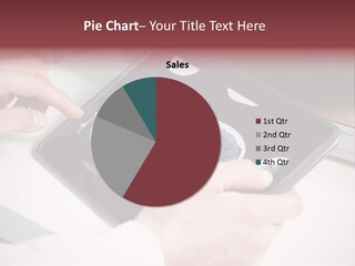 Record New Hand PowerPoint Template