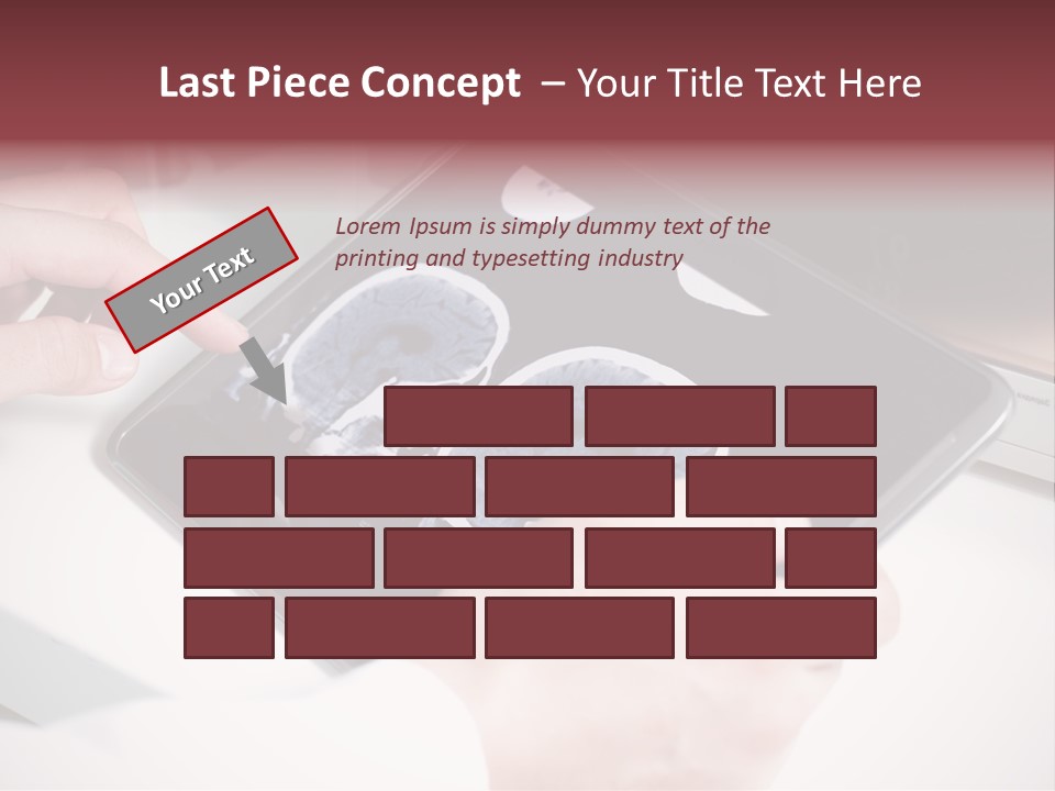 Record New Hand PowerPoint Template