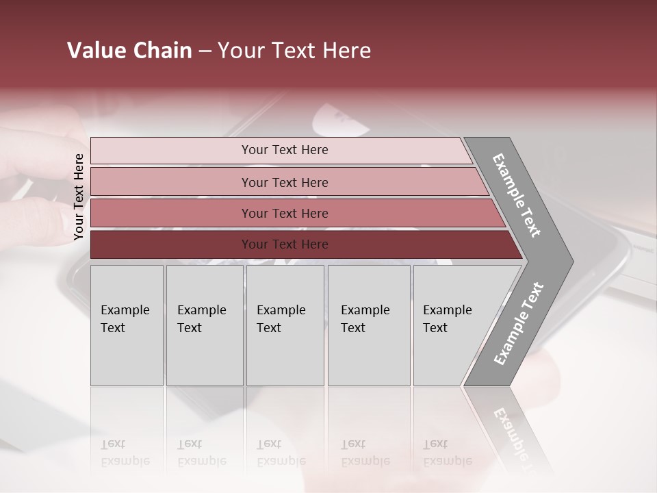 Record New Hand PowerPoint Template