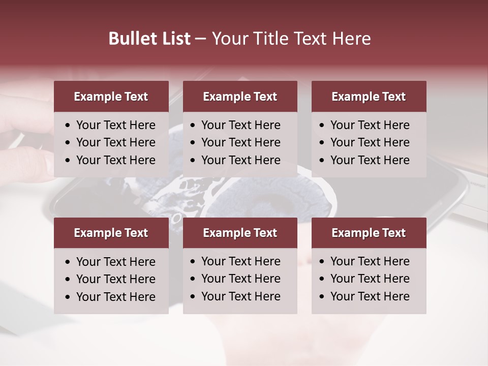 Record New Hand PowerPoint Template