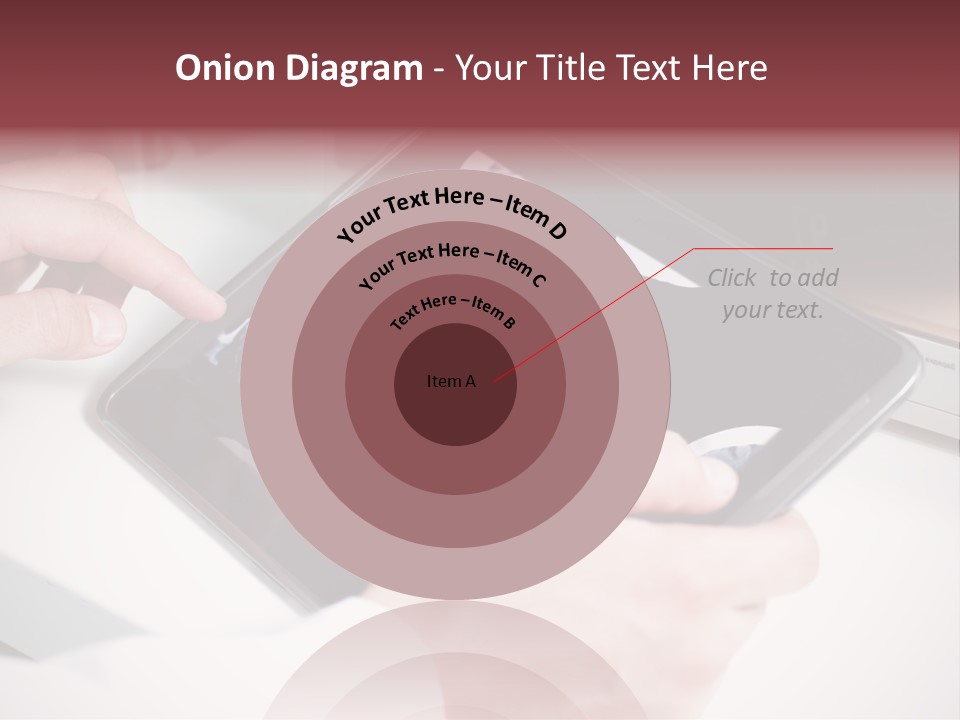 Record New Hand PowerPoint Template