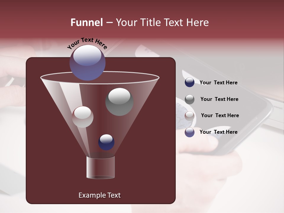 Record New Hand PowerPoint Template