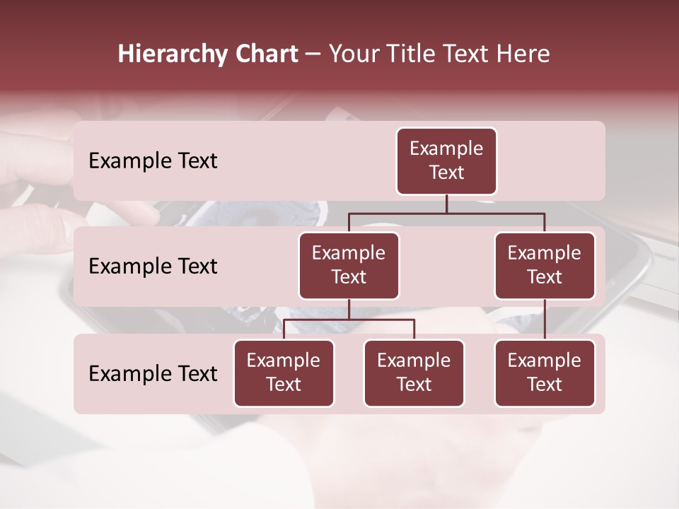 Record New Hand PowerPoint Template