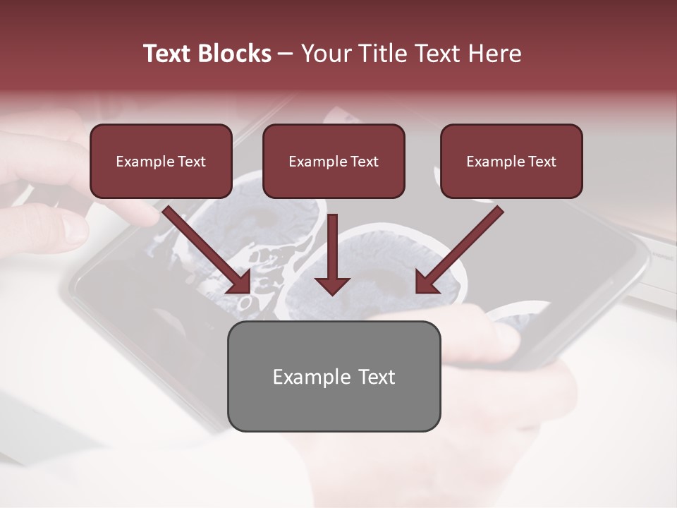 Record New Hand PowerPoint Template
