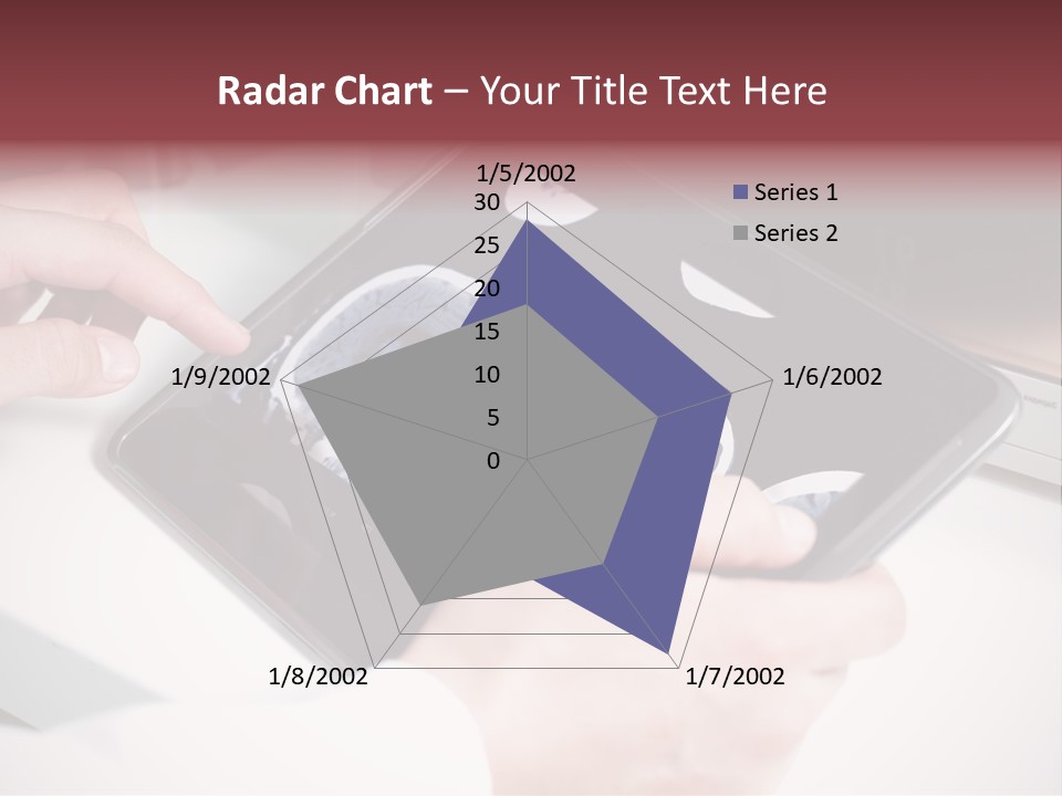 Record New Hand PowerPoint Template