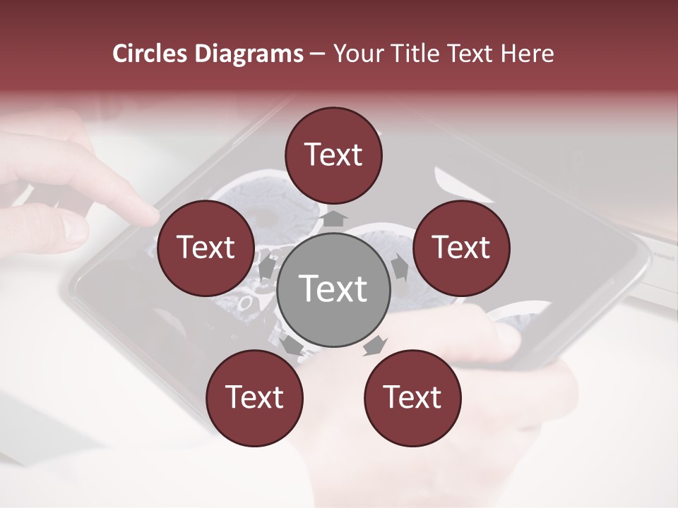 Record New Hand PowerPoint Template