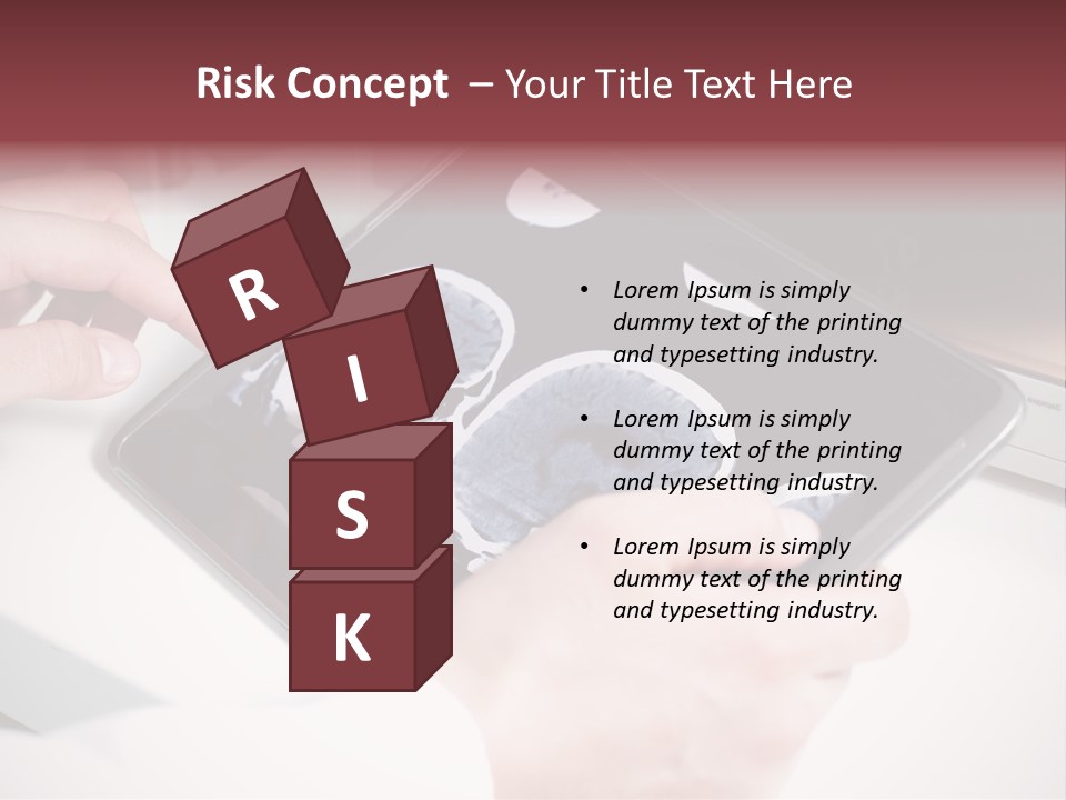 Record New Hand PowerPoint Template