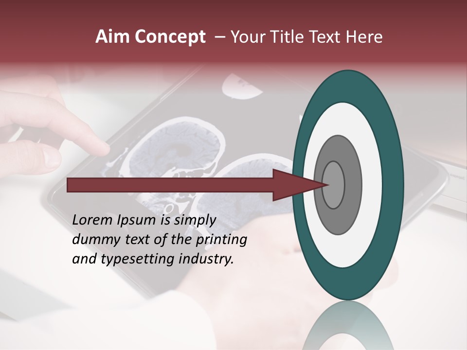 Record New Hand PowerPoint Template