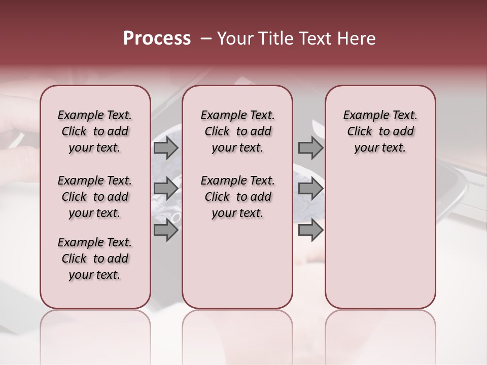 Record New Hand PowerPoint Template